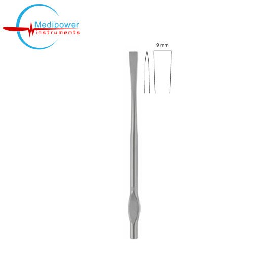 Walter Osteotome Straight,19cm, (9mm)