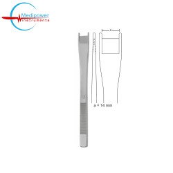 Cinelli Guarded Osteotome,16cm, (a =14mm)