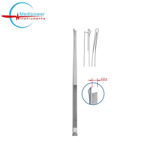 Schrom Nasal Osteotome,19.5cm, (3.0mm), Left Side With Guide Thorn