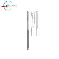 Silver Osteotomes, Straight,18cm, (5.0mm)