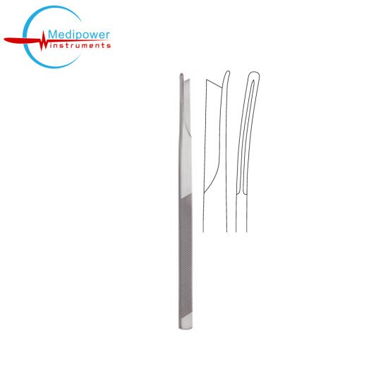 Silver Osteotomes, For Left Side,18cm, (5.0mm)