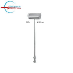 Quillen Metal Hammer, 24cm, Diameter, (Ø 26mm)