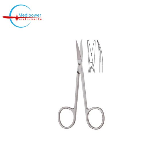 Standard Cottle Masing Rhinoplasty Scissor,10cm, Curved Blade, Blunt/Blunt