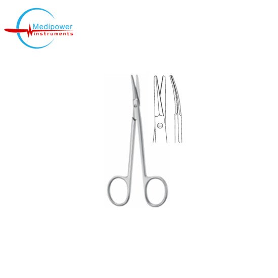 Standard Fomon Rhinoplasty Scissors,12.5cm, With Outer Cutting, Both Sides Sharp