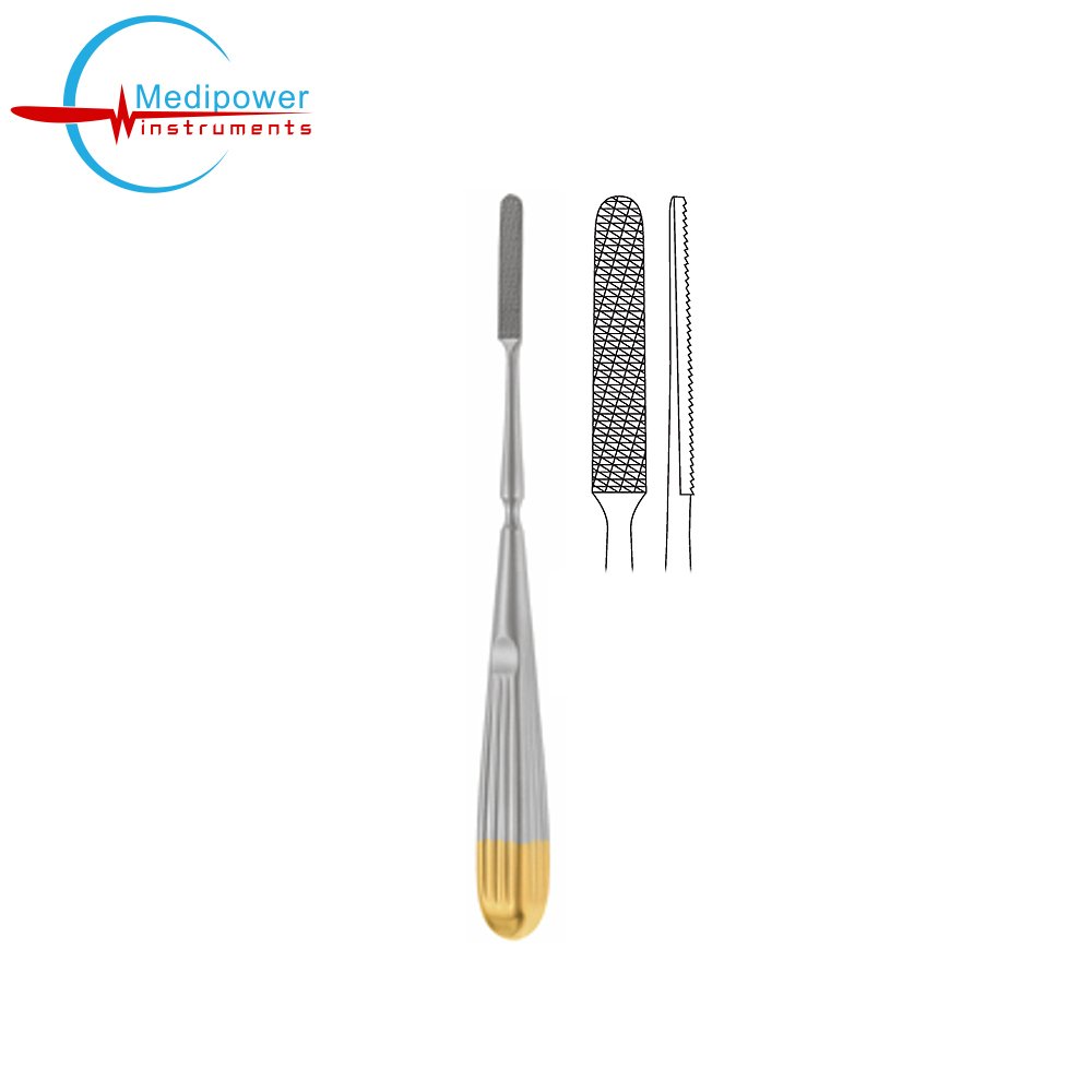 Nasal Rasps Instrument TC Cottle Nasal Rasps, 20.5cm Medipowe Instruments