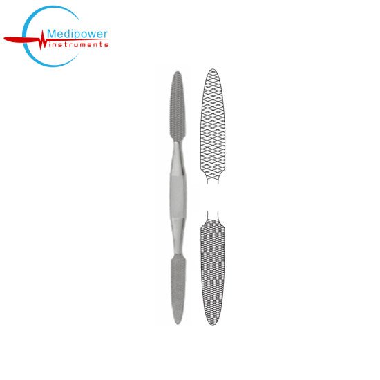 Converse Nasal File Double Ended, 18.5cm
