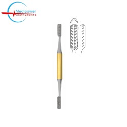 Obwegeser Nasal Rasps Bone Splinters Double Ended,19.5 cm, Fine