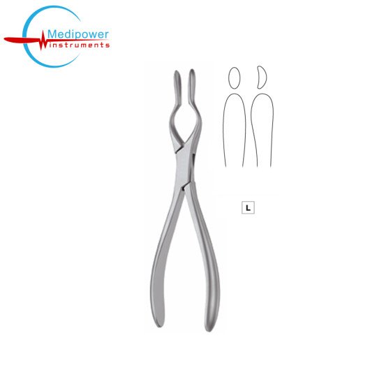 Walsham Septum Straightening Forceps, 23cm, (Left)