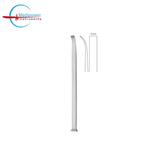 Obwegeser Pterygoid Osteotome, 23cm, (10 mm), Curved