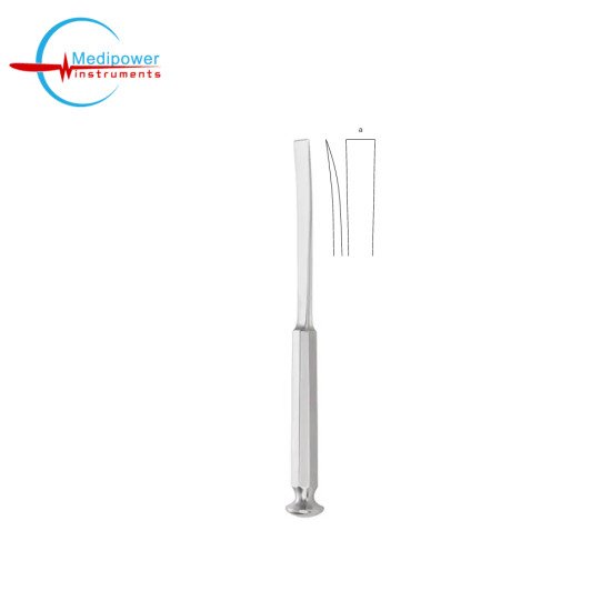 Tessier Osteotome, 20.5cm, (a = 15 mm), Curved