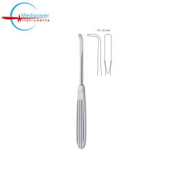 Tessier Raspatory,18cm, (12x6mm), 60 Degree Curved 