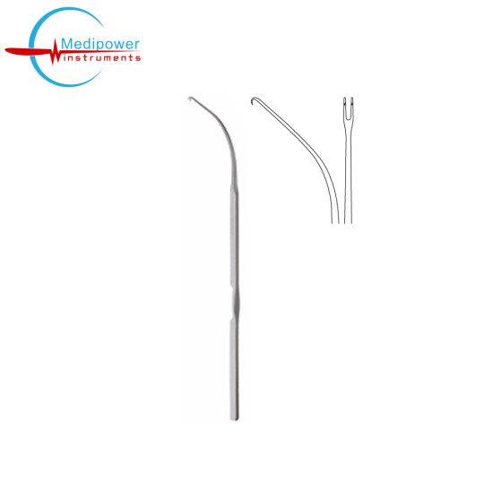 Blocksma Cleft Palate Hook, 18cm, 2 Prong   