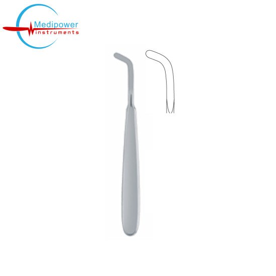 Cleft Palate Raspatory, 14cm, (Right) 