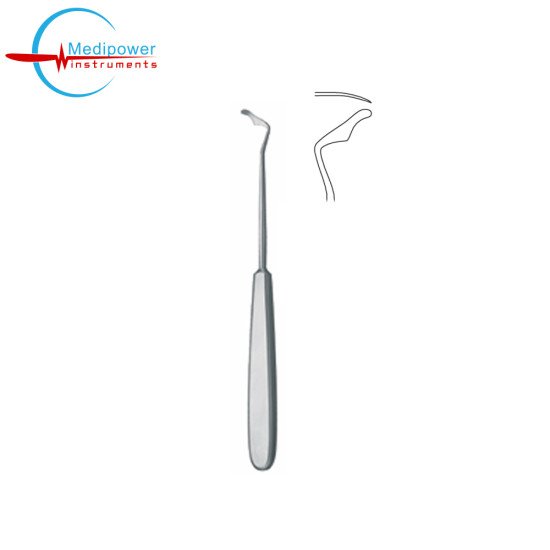Wang Cleft Palate Elevator,18cm, Angled, (Right) 