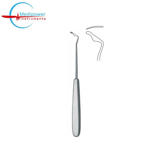 Wang Cleft Palate Elevator,18cm, Angled, (Left) 