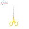 Yellow Handle Straight Artery Forceps 6" | Healthcare Instruments